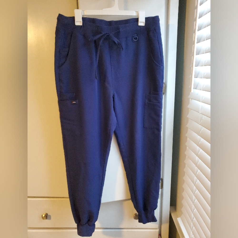 Navy Med 1 Drawstring Cargo Jogger Pants Size Large